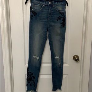 Ankle super high rise jeans